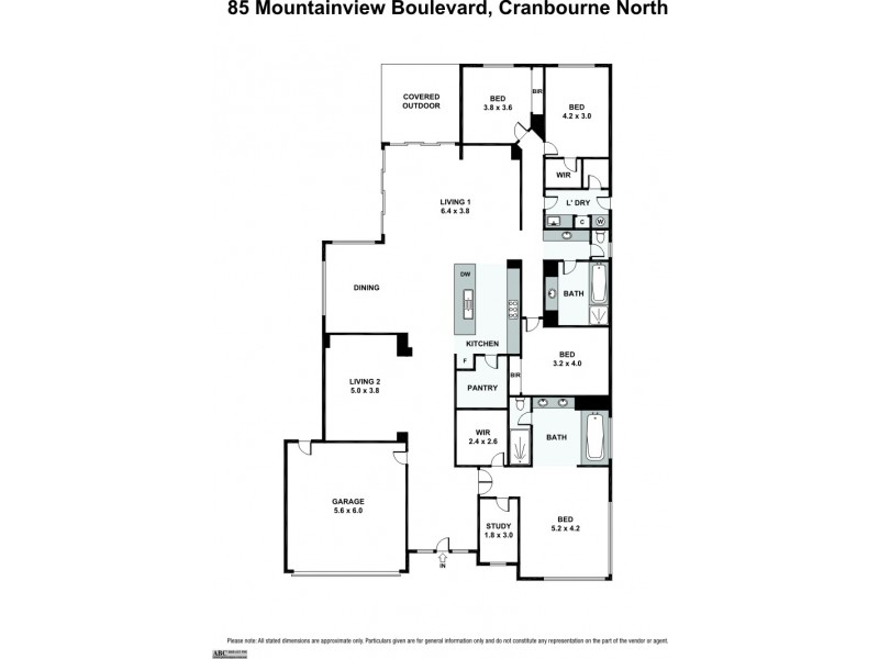 85 Mountainview Boulevard, Cranbourne North VIC 3977 Floorplan