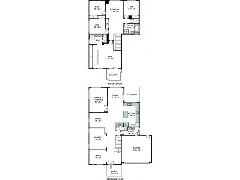 8 Kirwan Drive, Cranbourne East VIC 3977 Floorplan