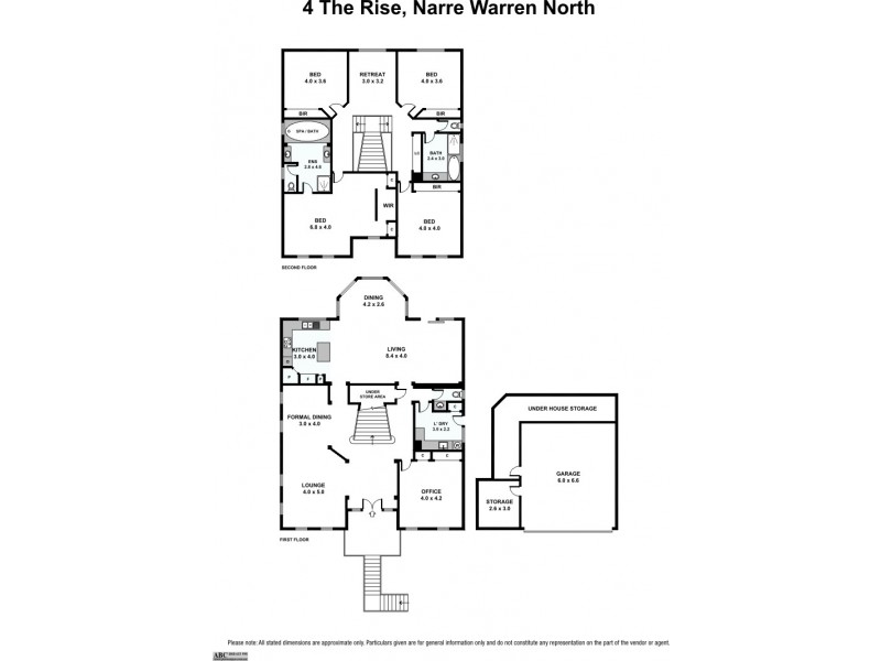 4 The Rise, Narre Warren North VIC 3804 Floorplan
