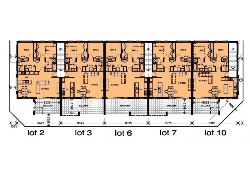 Apartments 1 to 10 (LOT 2702B) Selandra Boulevard, Clyde North VIC 3978 Floorplan