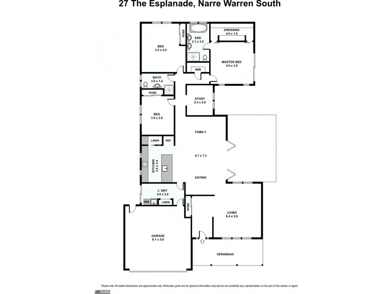 27 The Esplanade, Narre Warren South VIC 3805 Floorplan