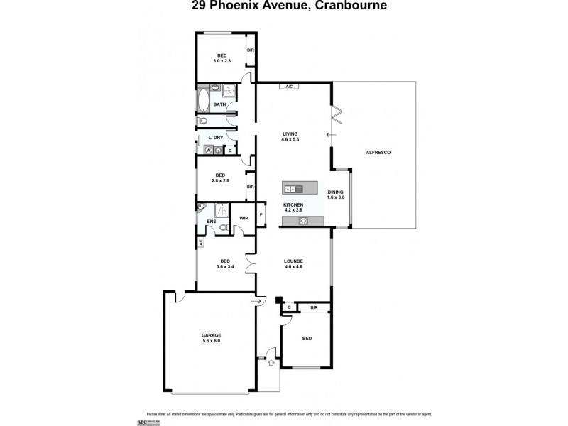 29 Phoenix Avenue, Cranbourne VIC 3977 Floorplan