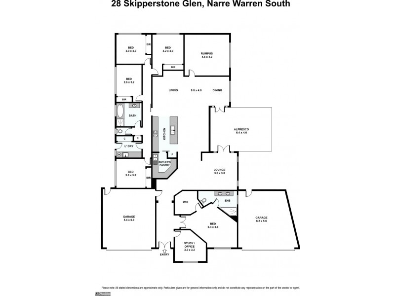 28 Skipperstone Glen, Narre Warren South VIC 3805 Floorplan