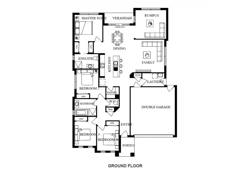 31 Fieldstone Avenue, Cranbourne North VIC 3977 Floorplan
