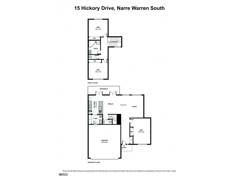 15 Hickory Drive, Narre Warren South VIC 3805 Floorplan