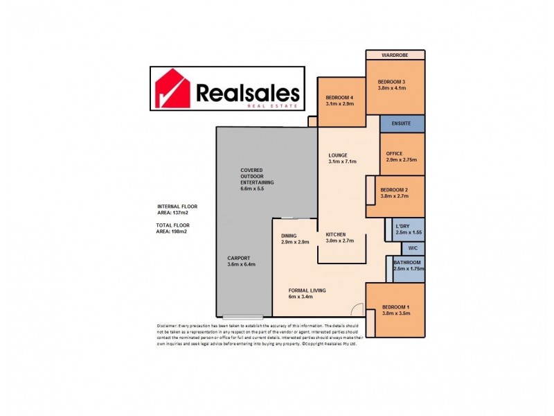 37 Beckett Road, Mcdowall QLD 4053 Floorplan