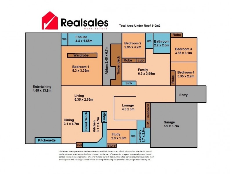 4 Anne Louise Close, Joyner QLD 4500 Floorplan