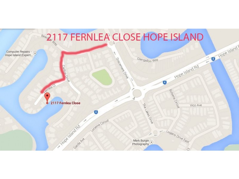 2117 FERNLEA CLOSE, Hope Island QLD 4212