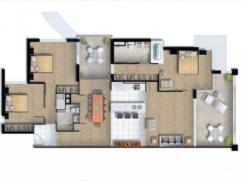 1764 / 1 RIALTO QUAY DRIVE, Hope Island QLD 4212