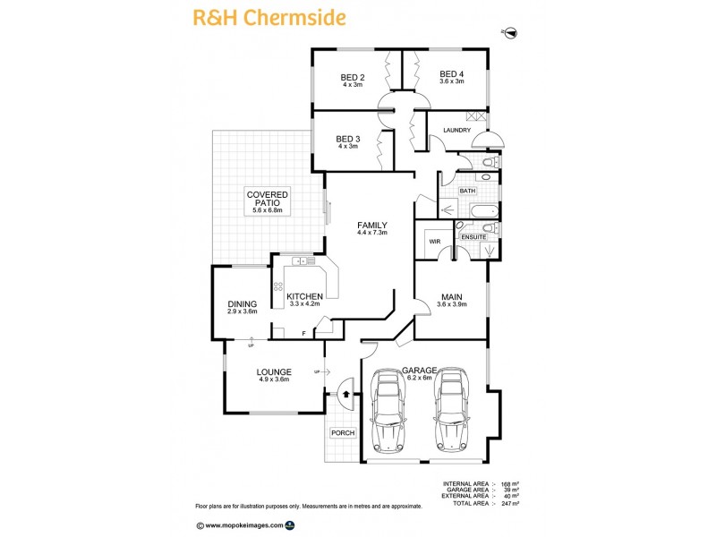 17 Ustinov Cres, Mcdowall QLD 4053 Floorplan