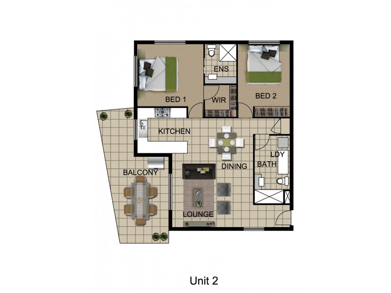 2/18 Zenith Ave, Chermside QLD 4032