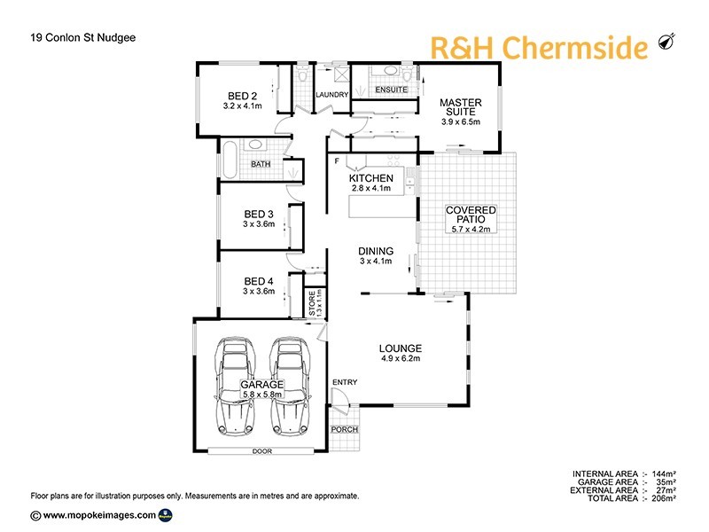 19 Conlan St, Nudgee QLD 4014 Floorplan