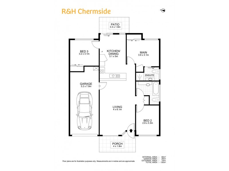 15/8 Pepper Rd, Everton Hills QLD 4053 Floorplan