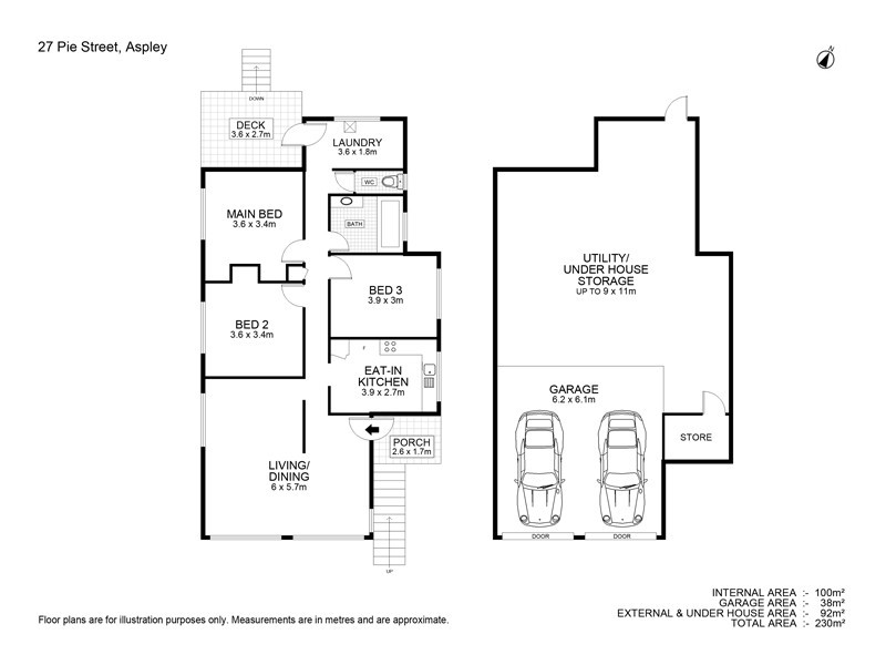 27 Pie St, Aspley QLD 4034 Floorplan