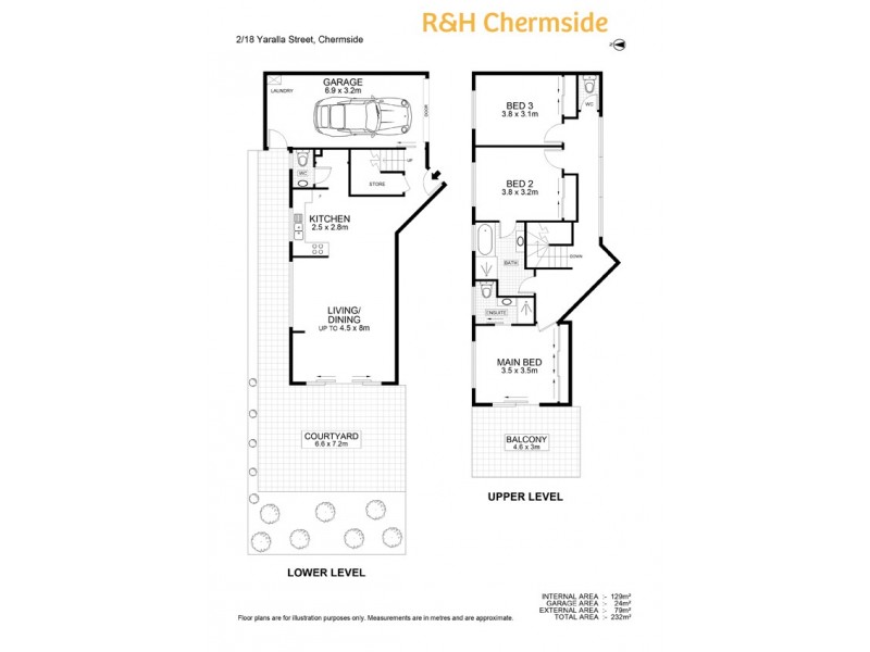 2/18 Yaralla Street, Chermside QLD 4032 Floorplan
