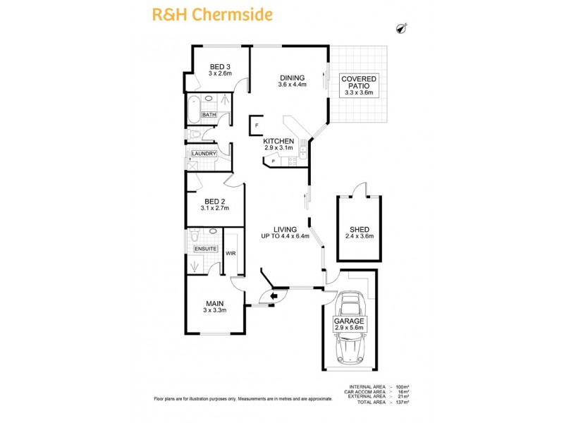 44/24 Glengarry Road, Keperra QLD 4054 Floorplan