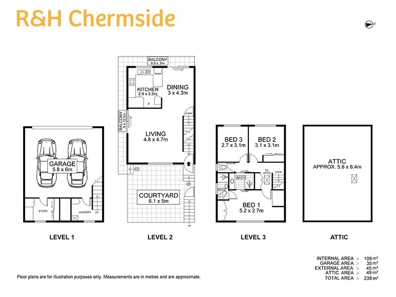 1/53 Junction Road, Clayfield QLD 4011 Floorplan