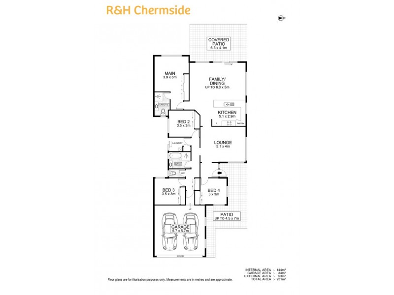 9 Waterlily Circuit, Carseldine QLD 4034 Floorplan