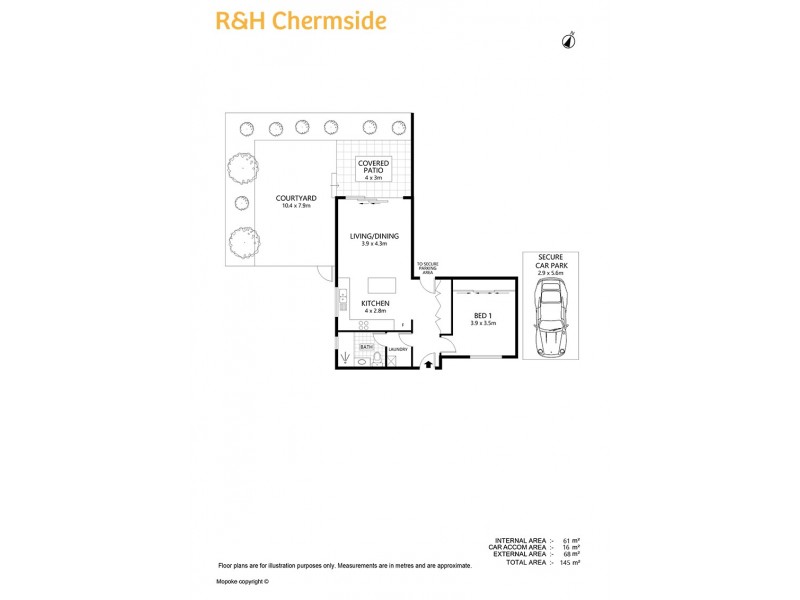 1/9 Greenbank St, Chermside QLD 4032 Floorplan