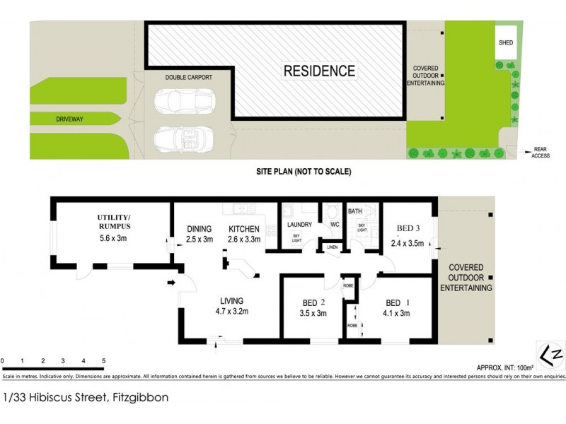 1/33 Hibiscus Crct, Fitzgibbon QLD 4018 Floorplan