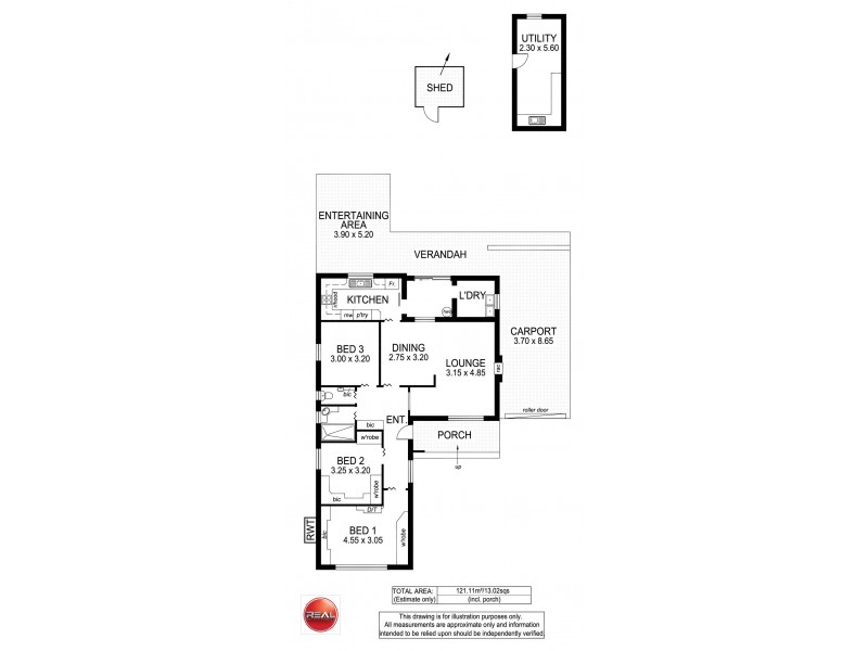 26 Nilpena Avenue, Park Holme SA 5043 Floorplan