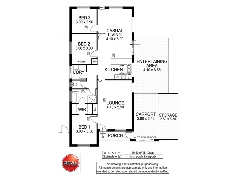 10 Excelsior Grove, Woodcroft SA 5162 Floorplan
