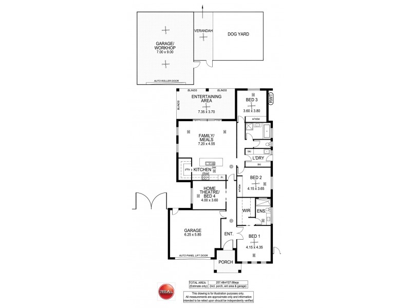 4 Pildappa Avenue, Park Holme SA 5043 Floorplan