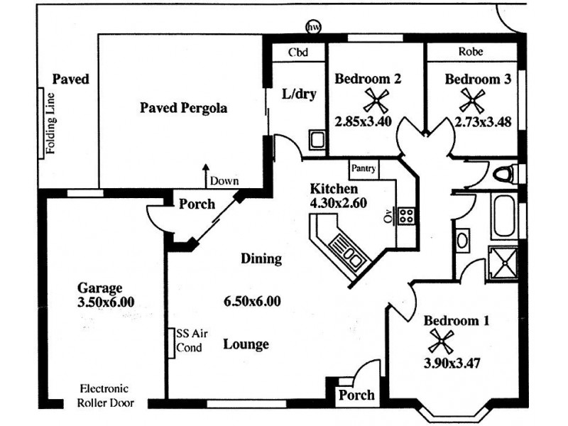 1/7 Osterley Terrace, Seacliff Park SA 5049 Floorplan