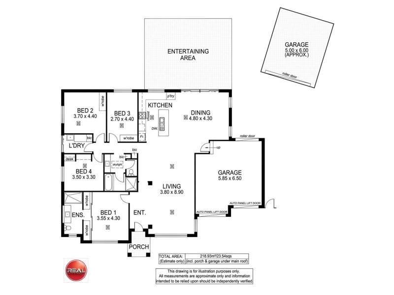 20 Cascabel Way, Noarlunga Downs SA 5168 Floorplan