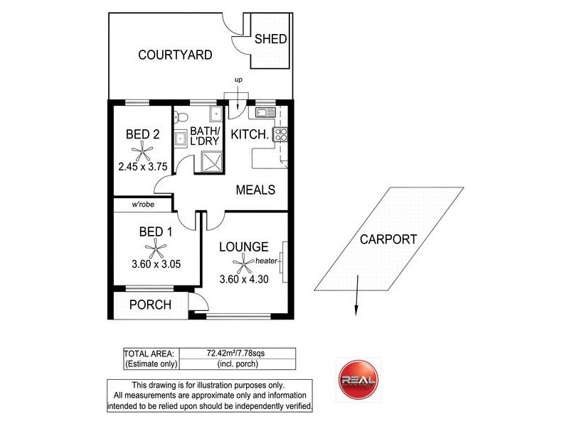 4/12 Crozier Terrace, Oaklands Park SA 5046 Floorplan