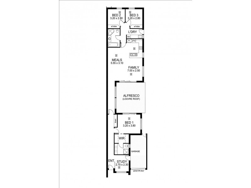 1A. Galbraith Ave, Park Holme SA 5043 Floorplan