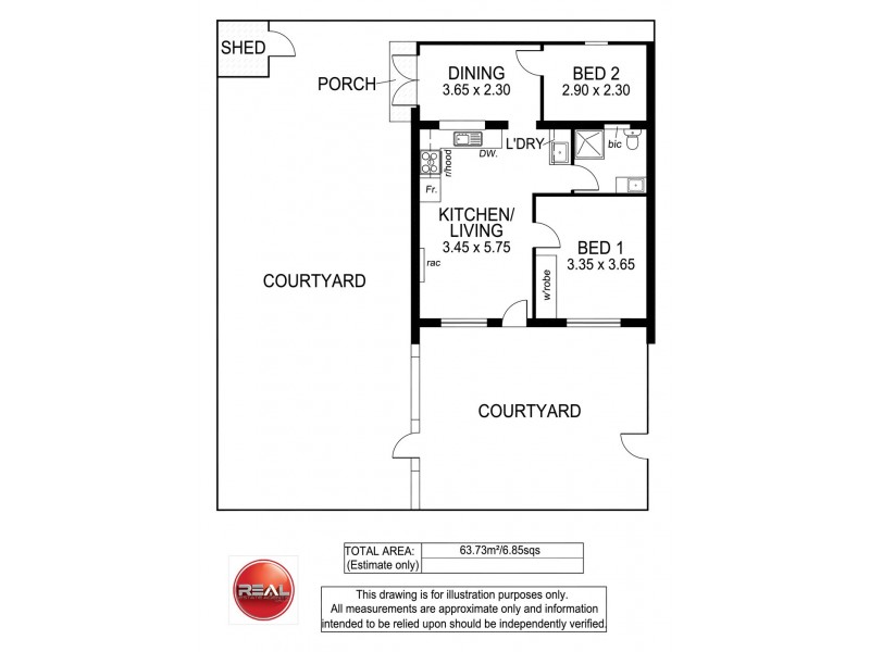 4/18 Gurrs Road, Kensington Park SA 5068 Floorplan
