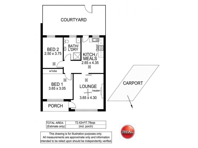 Unit 5, 12 Crozier Terrace, Oaklands Park SA 5046 Floorplan