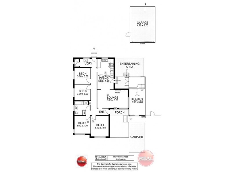 20 Mitchell Street, Seaview Downs SA 5049 Floorplan