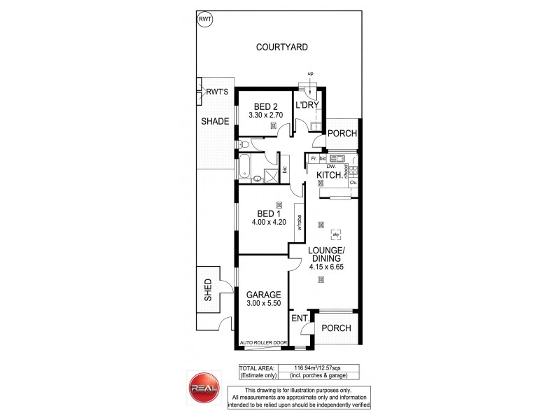 1/3 Kearnes Road, Oaklands Park SA 5046 Floorplan