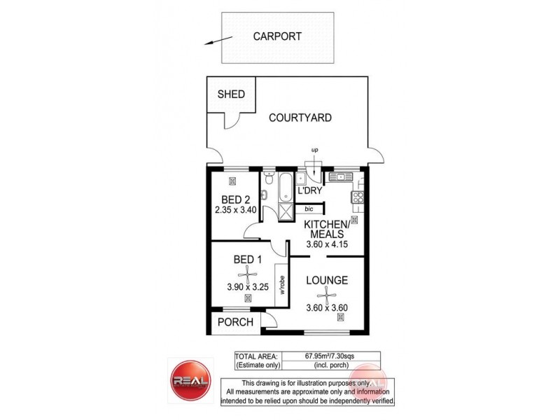 Unit 2, 12 Hendrie Street, Morphettville SA 5043 Floorplan