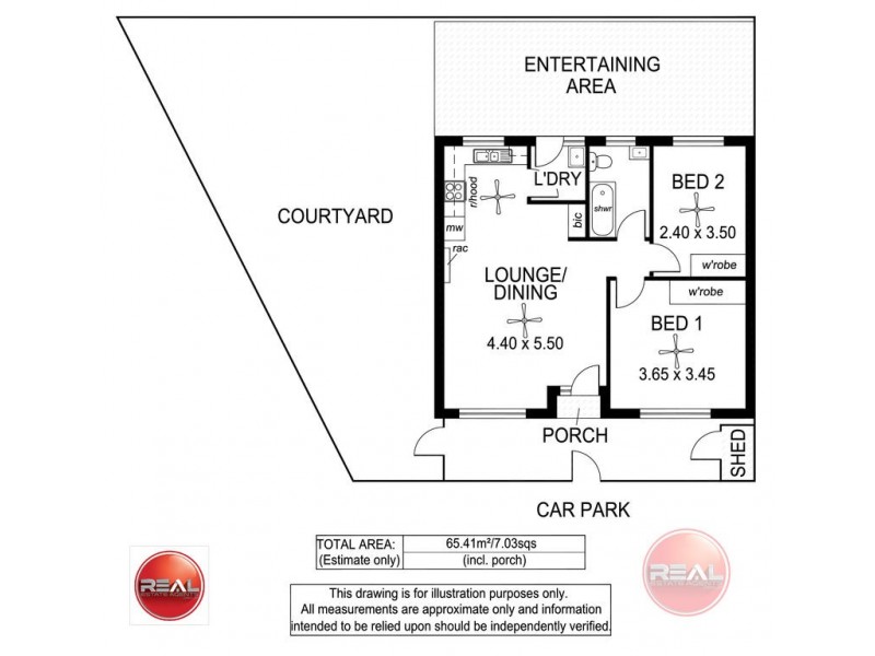 9/336 Tapleys Hill Road, Seaton SA 5023 Floorplan