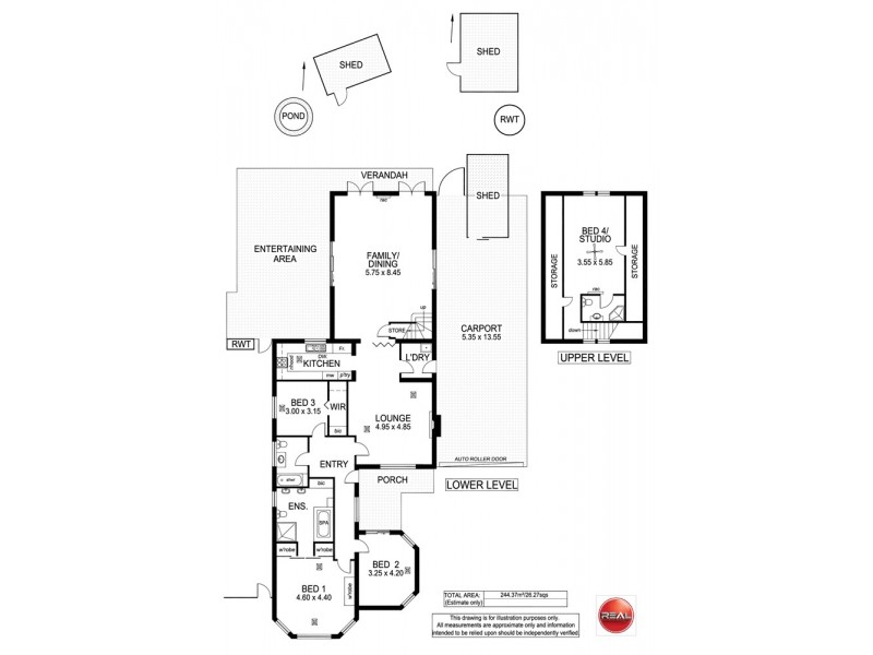 6 Sandison Avenue, Park Holme SA 5043 Floorplan