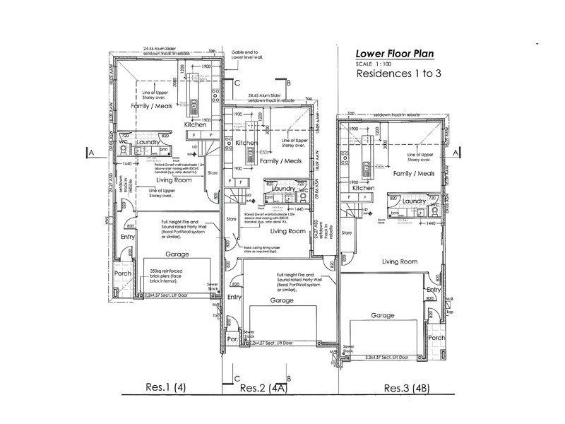 Lot 1, 2 and 3 of 4 Kendall Terrace, Morphettville SA 5043