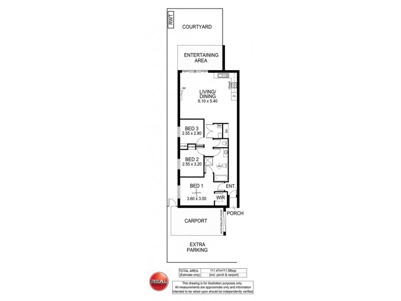 42b Nilpena Avenue, Park Holme SA 5043 Floorplan