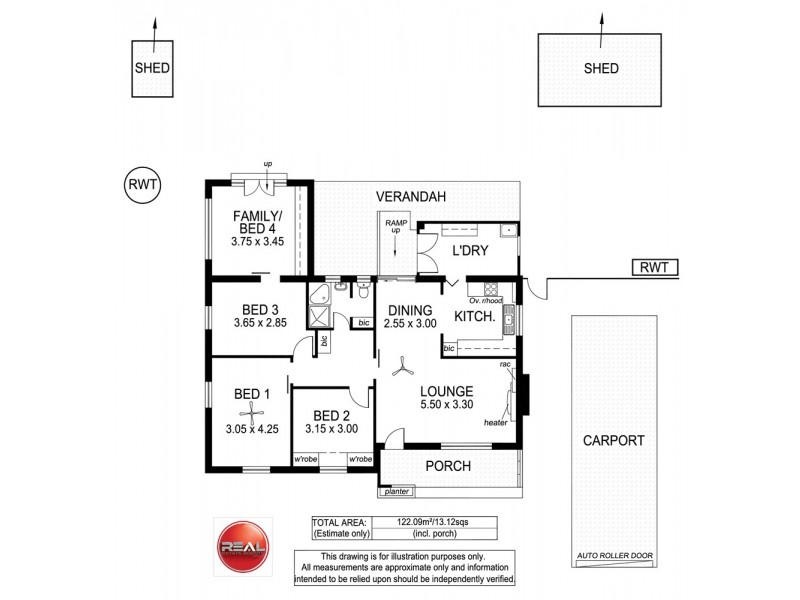 28 Korana Street, South Plympton SA 5038 Floorplan