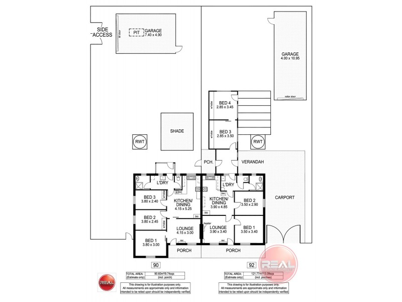 90 Nunyah Avenue, Morphettville SA 5043 Floorplan