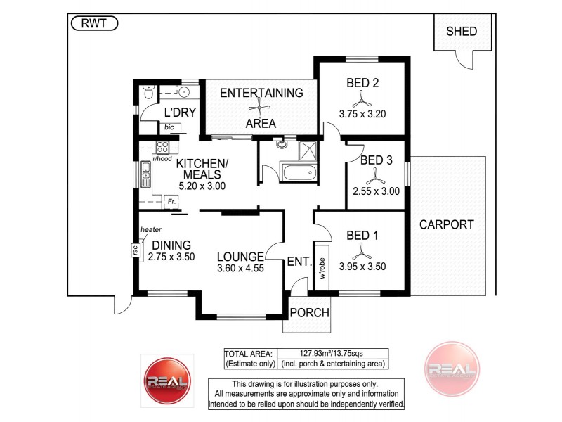53 Maxwell Avenue, Edwardstown SA 5039 Floorplan