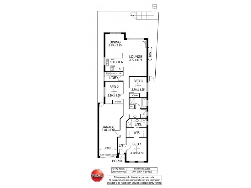 11 Alexander Crescent, Hackham SA 5163 Floorplan