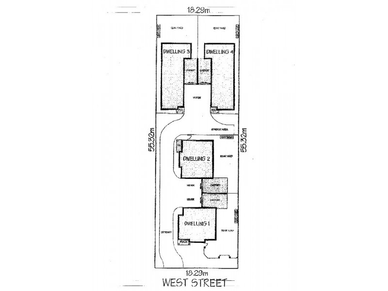 Houses 1-4, 50 West Street, Ascot Park SA 5043
