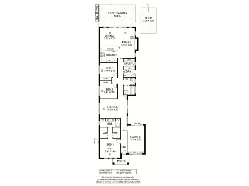 56 Weroona Avenue, Park Holme SA 5043 Floorplan