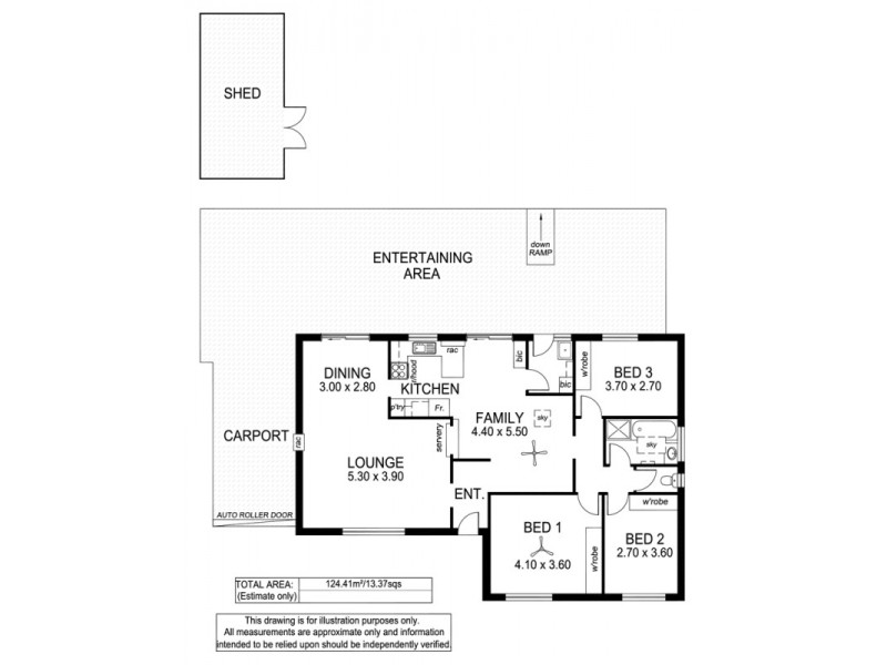 20 Garnet Crescent, Flagstaff Hill SA 5159 Floorplan