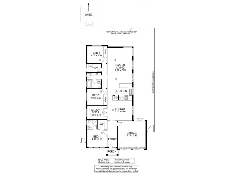 44 Chardonnay Blvd (Nottage Rise Estate), Reynella SA 5161 Floorplan