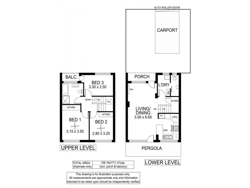 5/41 Lochside Drive, West Lakes SA 5021 Floorplan
