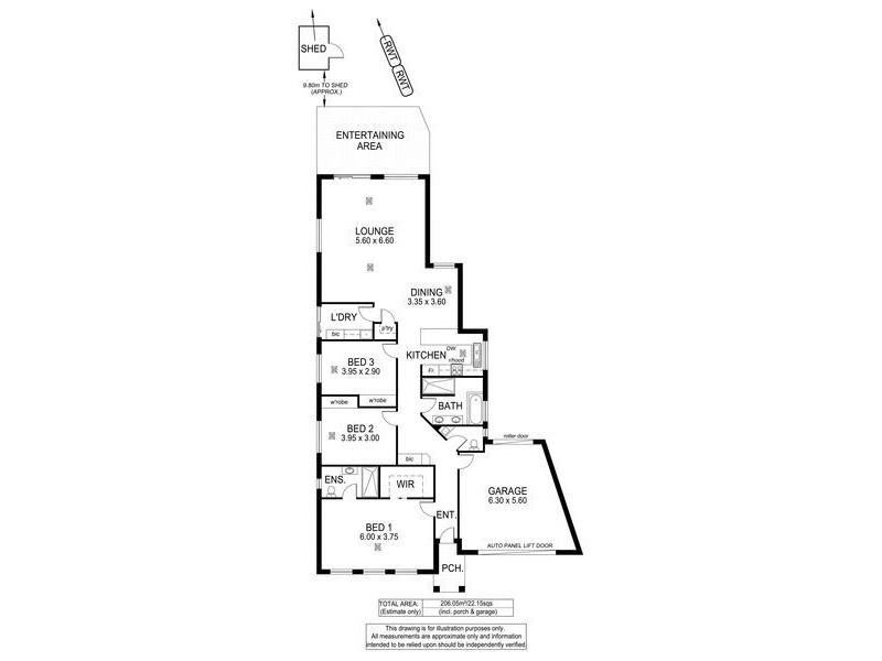 59a Johnstone Road, Oaklands Park SA 5046 Floorplan